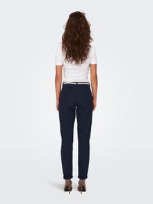 ONLY Pantalons Regular Fit Taille moyenne -Night Sky - 15218519