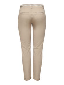 ONLY Normal geschnitten Mittlere Taille Hose -Rugby Tan - 15218519