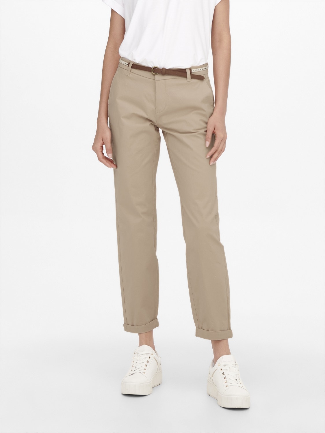 ONLY Klassisk Chinos -Rugby Tan - 15218519