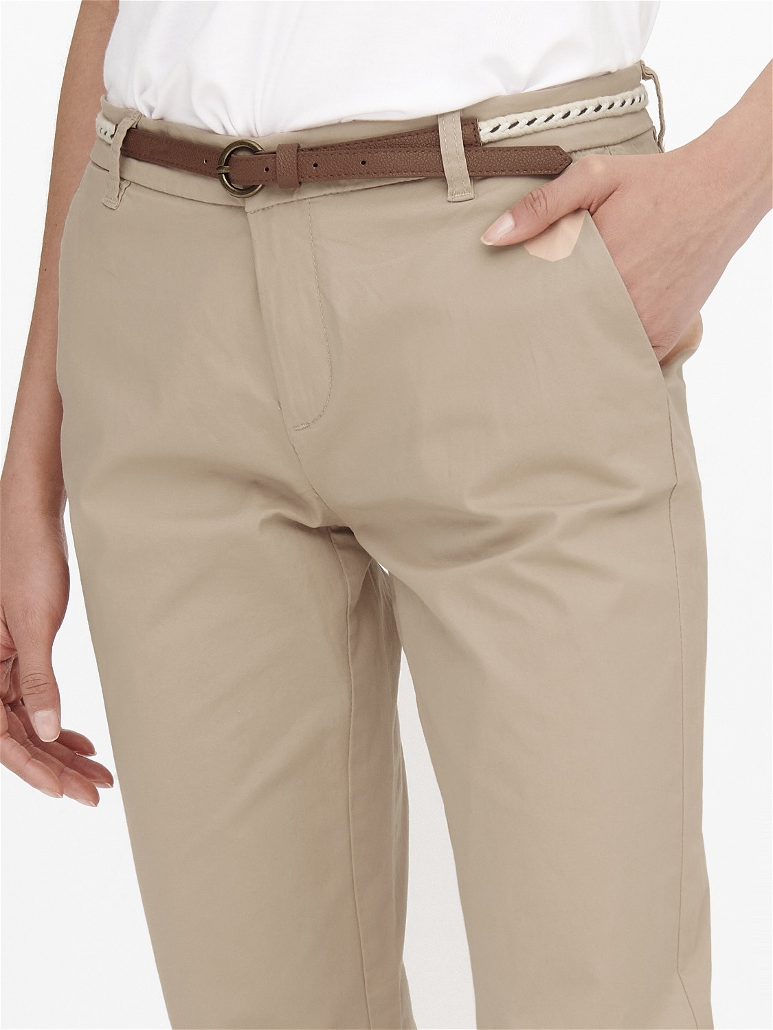 ONLY Clásicos Chinos -Rugby Tan - 15218519