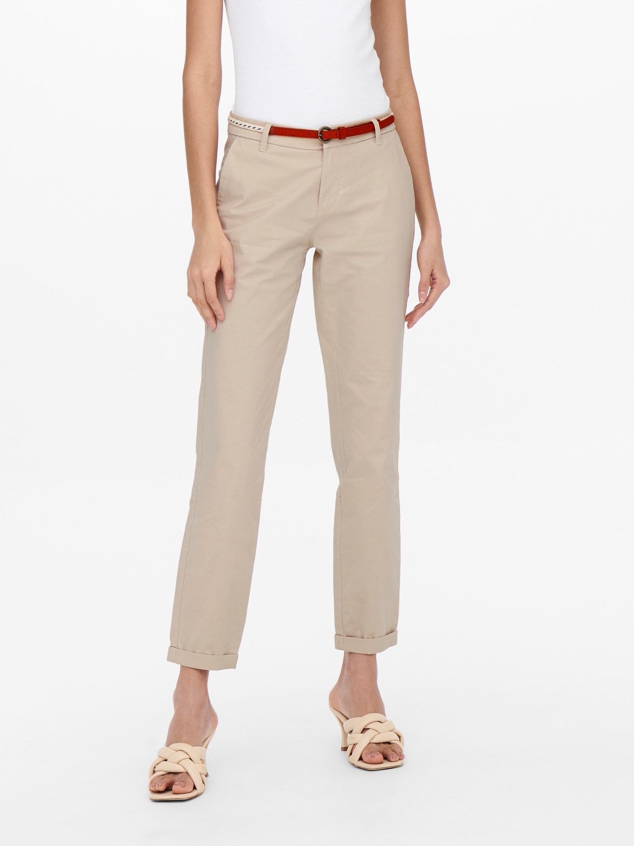 ONLY Klassisk Chinos -Pumice Stone - 15218519