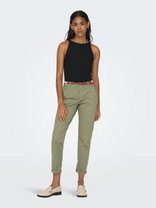 ONLY Pantalons Regular Fit Taille moyenne -Aloe - 15218519