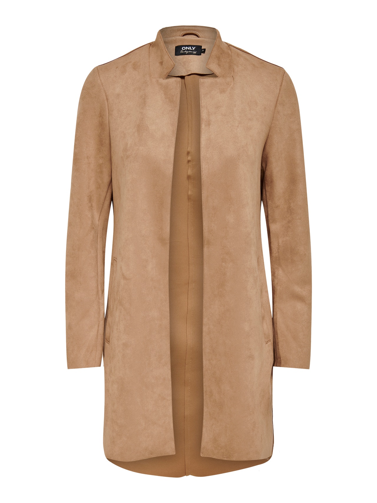 ONLY Spread collar Coat -Toasted Coconut - 15218563