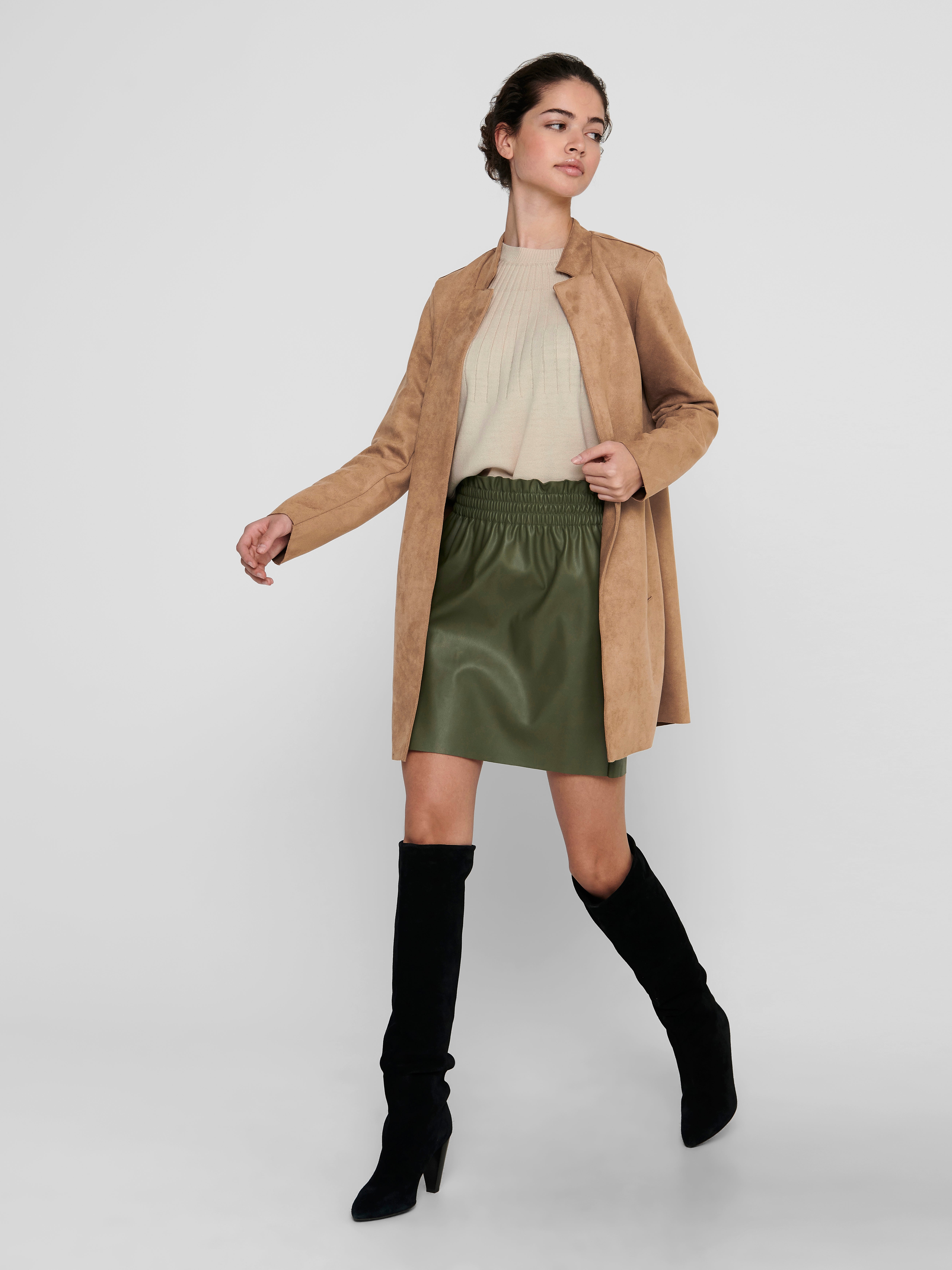 nagonstansナゴンスタンスWashedタイプライター バルーンスカート