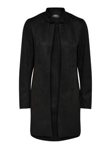 ONLY Spread collar Coat -Black - 15218563