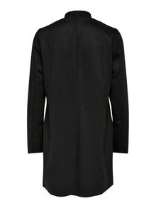 ONLY Spread collar Coat -Black - 15218563