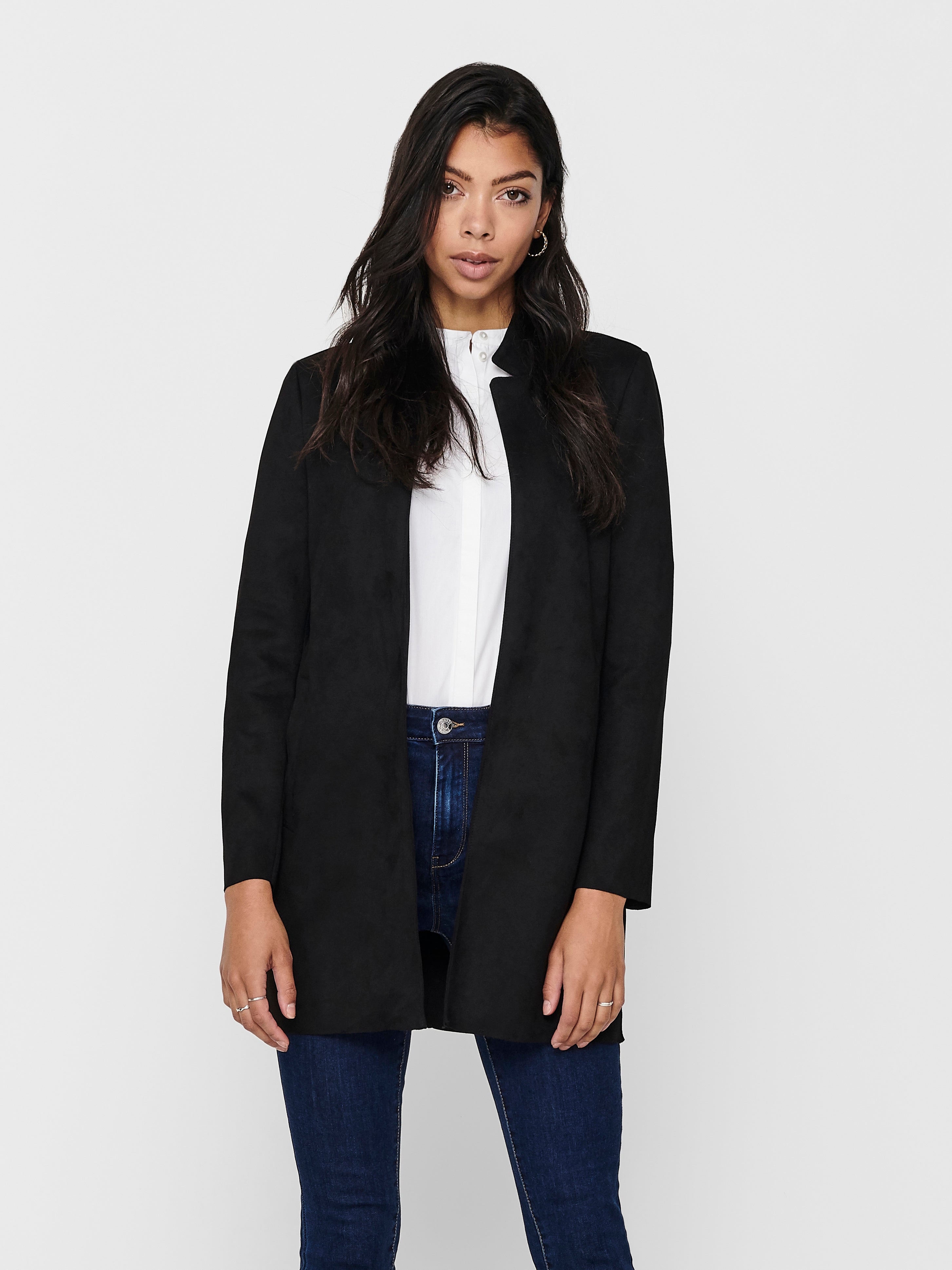 Jeans Only Mantel Wildleder Look Wildleder Jacke Reinigen Bomber