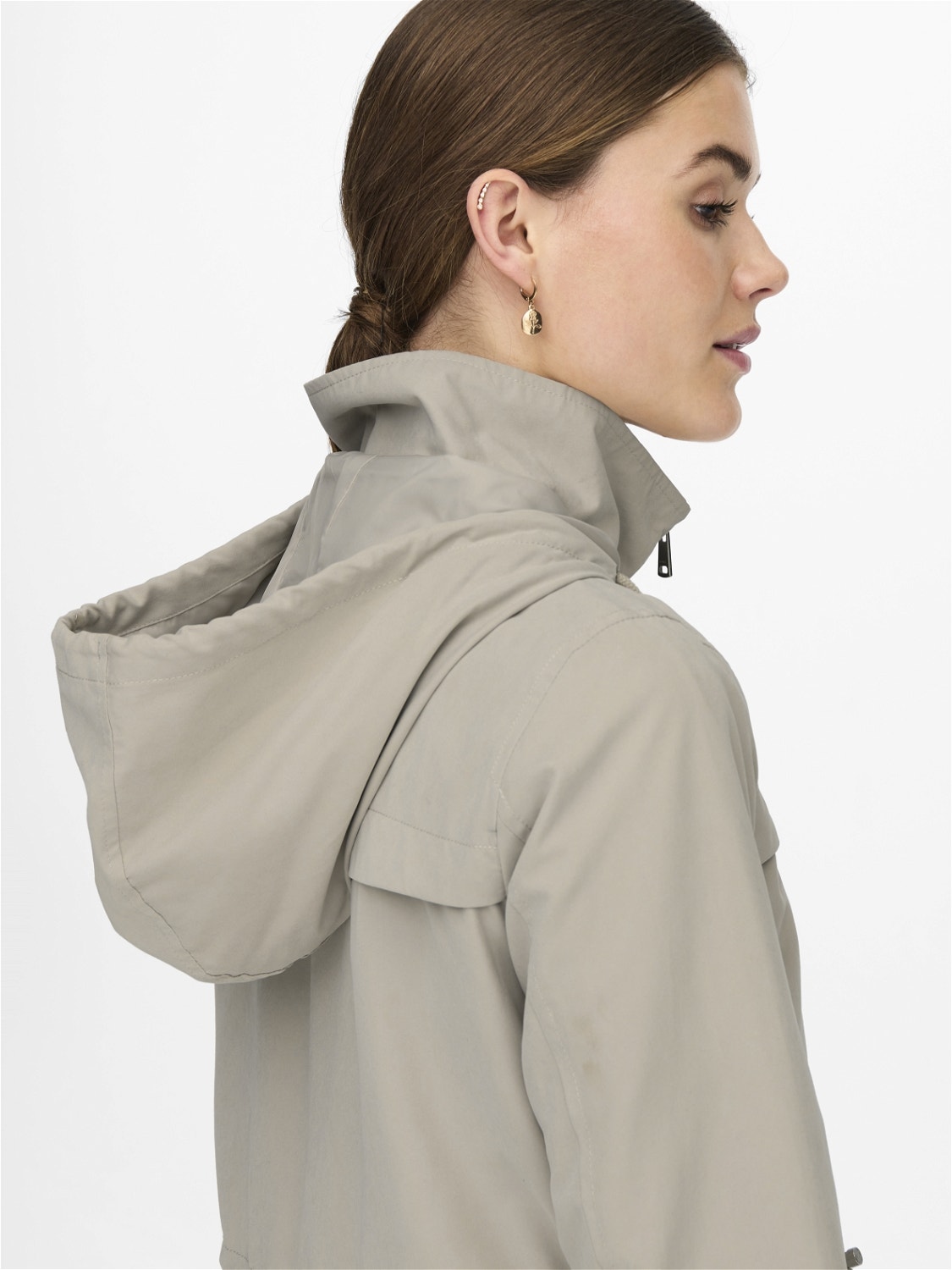 ONLY High neck Jacket -Silver Lining - 15218612