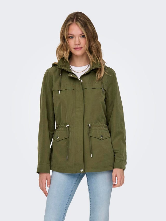 ONLY Hooded parka Jacket - 15218612