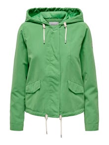ONLY Capuchon Jas -Green Bee - 15218613