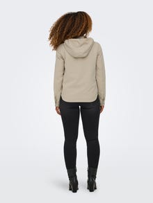 ONLY Kapuuts Jope -White Pepper - 15218613