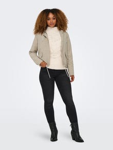 ONLY Kapuuts Jope -White Pepper - 15218613