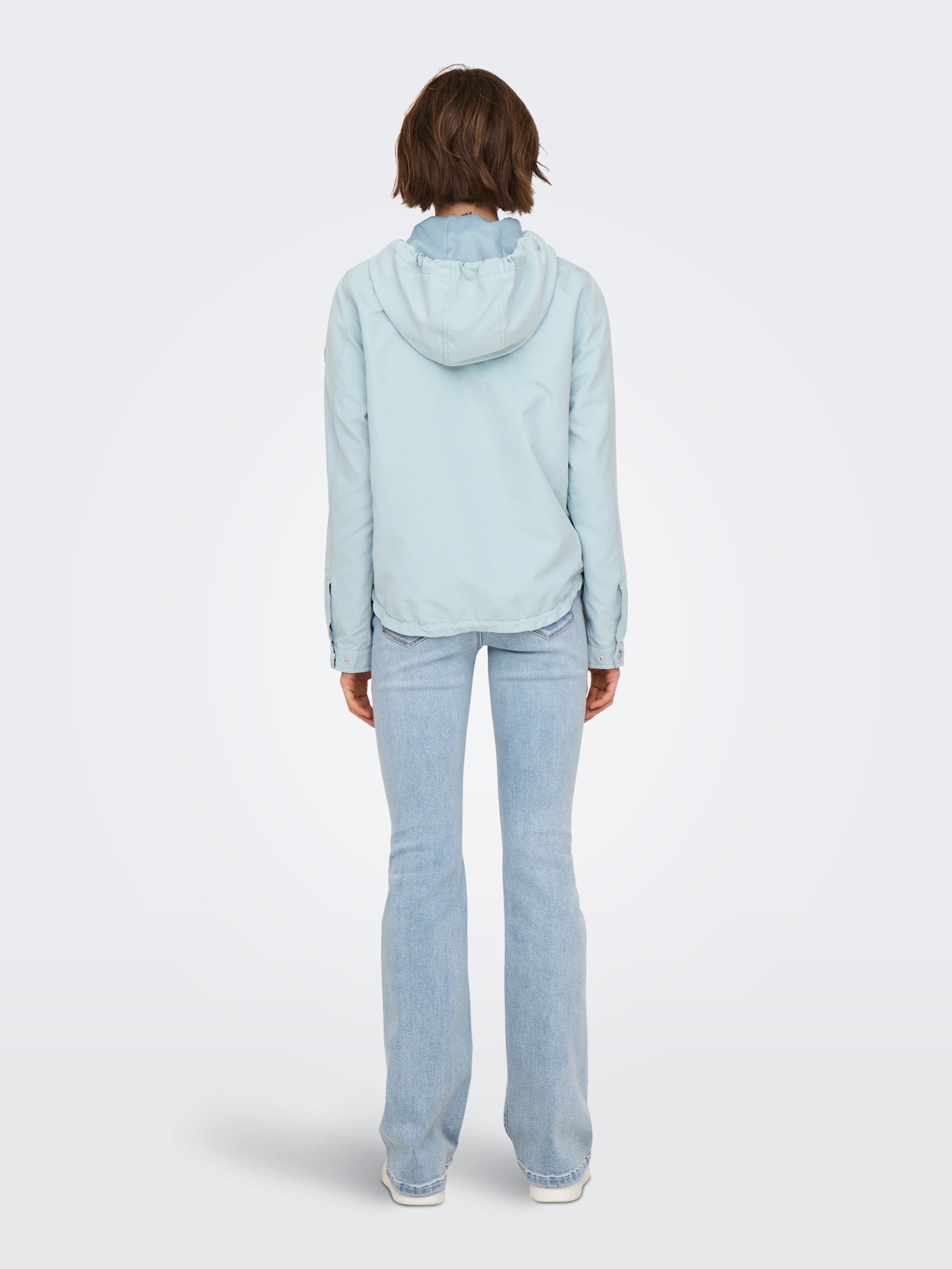 ONLY Kapuuts Jope -Gray Mist - 15218613