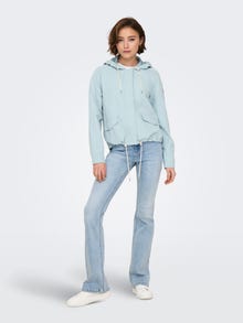 ONLY Kapuuts Jope -Gray Mist - 15218613