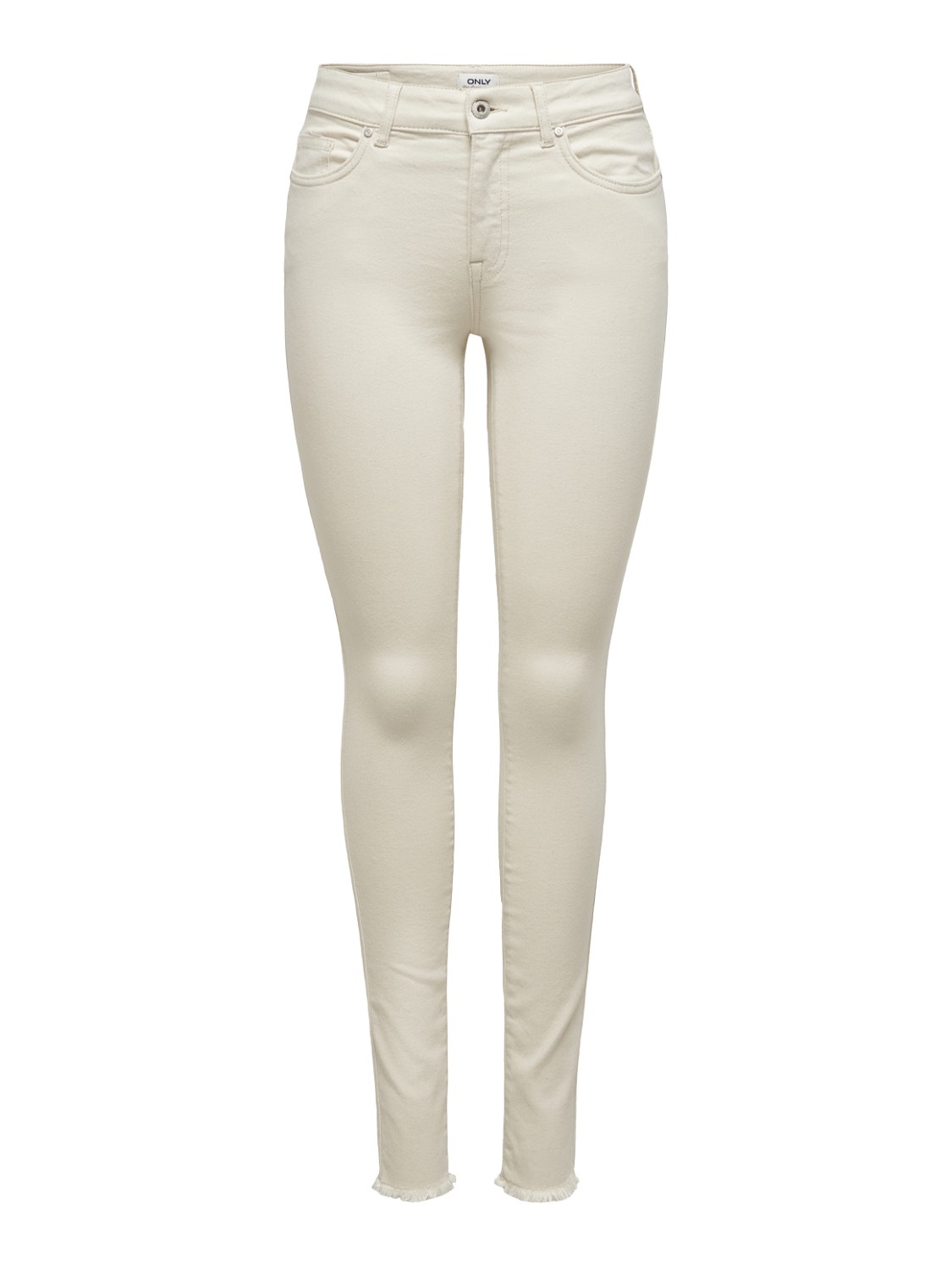 ONLY ONLBlushlife mid ankle Skinny fit jeans -Ecru - 15218655