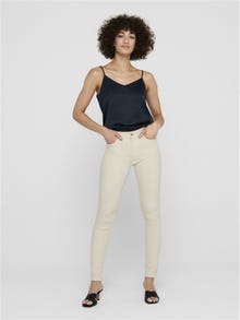 ONLY ONLBlushlife mid ankle Skinny fit-jeans -Ecru - 15218655