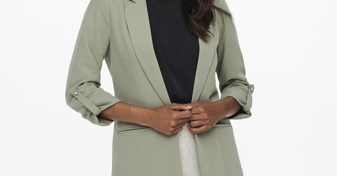 Regular Fit Reverse Blazer With 20% Discount! ONLY®, 52% OFF