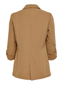 ONLY Manches 3/4 Blazer -Toasted Coconut - 15218743