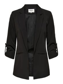 ONLY Long 3/4 sleeved blazer -Black - 15218743