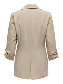 ONLY Long 3/4 sleeved blazer -Humus - 15218743