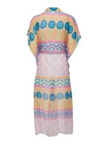ONLY Printed beach dress -Cloud Dancer - 15218756