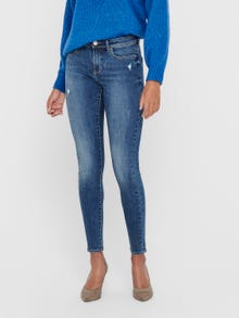 ONLY ONLWauw life mid Jeans skinny fit -Medium Blue Denim - 15219241