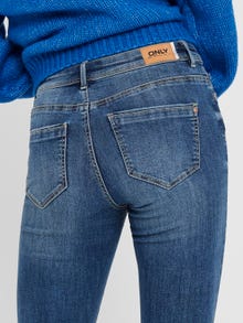ONLY ONLWauw life mid Skinny fit jeans -Medium Blue Denim - 15219241