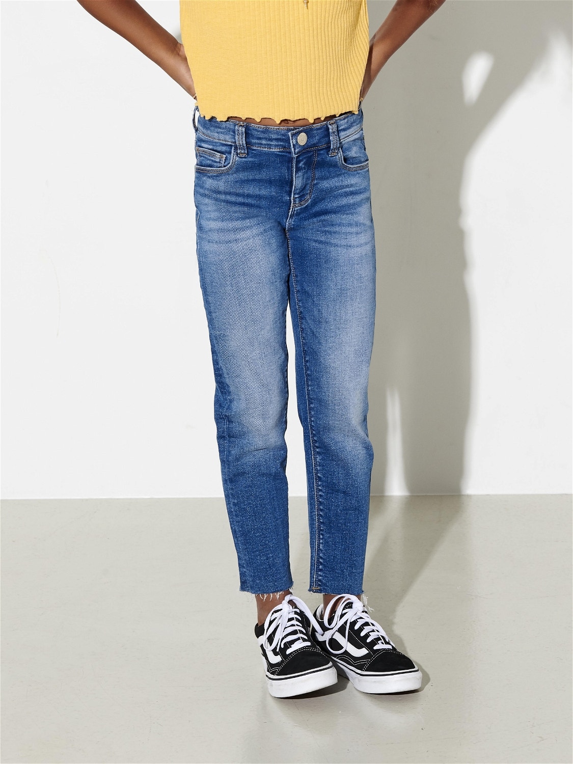 ONLY KONEmily med blue Straight fit jeans -Medium Blue Denim - 15219307