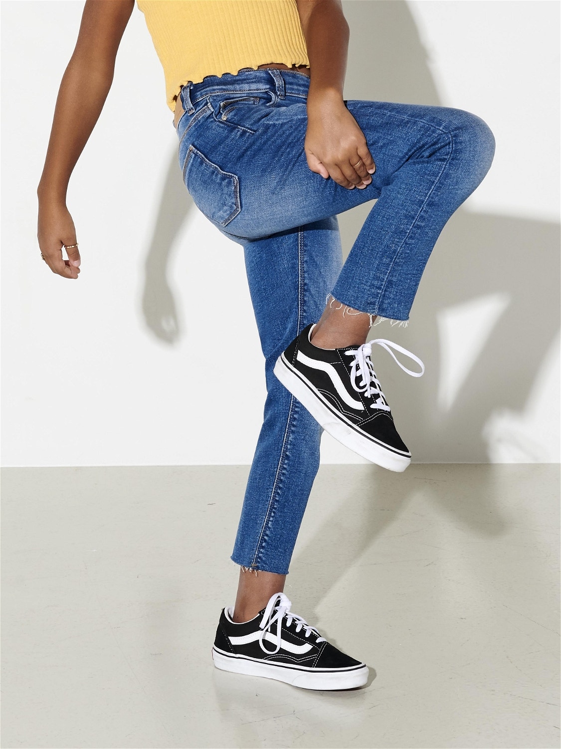 ONLY Straight Fit Jeans -Medium Blue Denim - 15219307