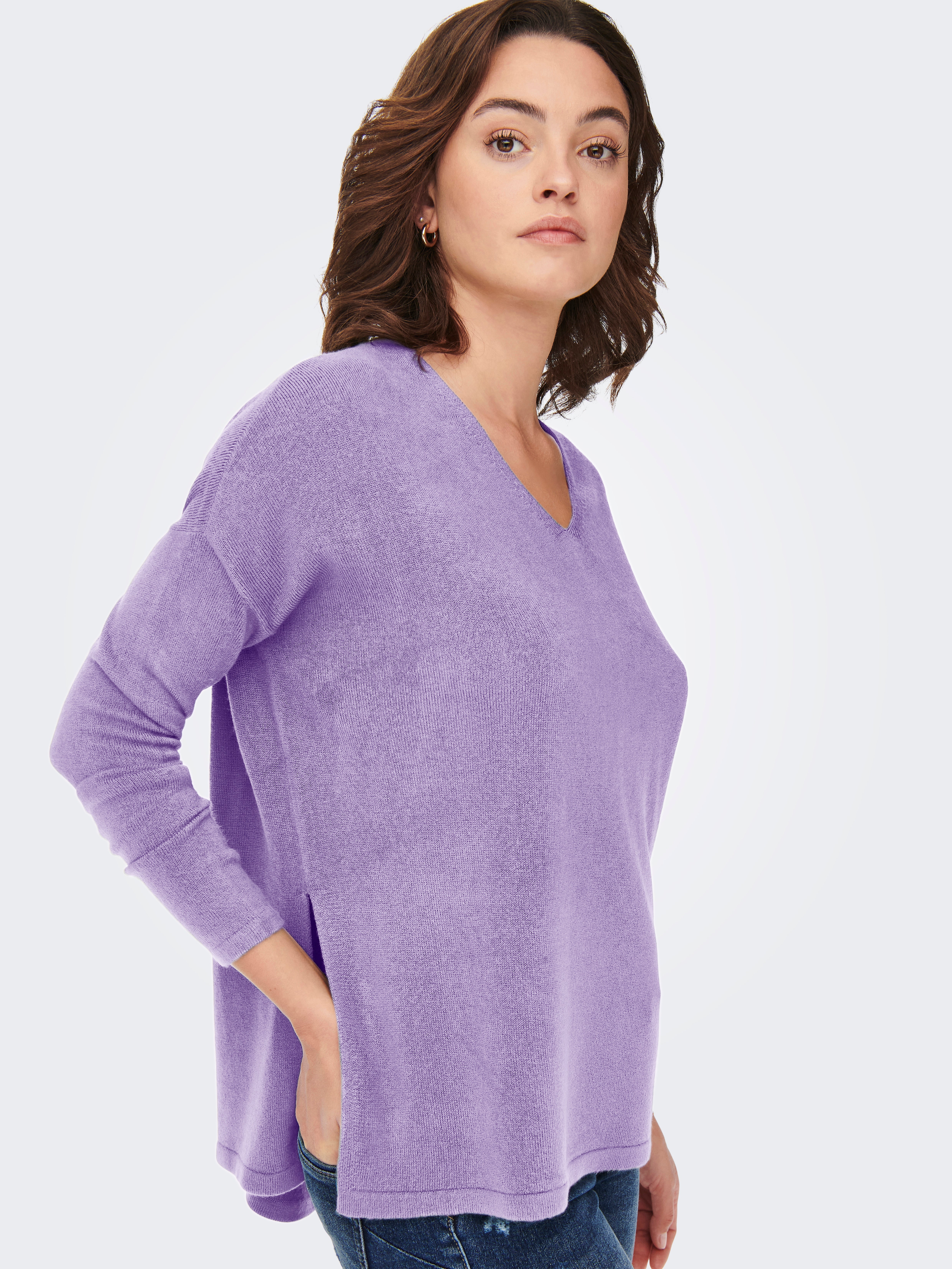 ONLAMALIA Pull en maille Violet clair ONLY