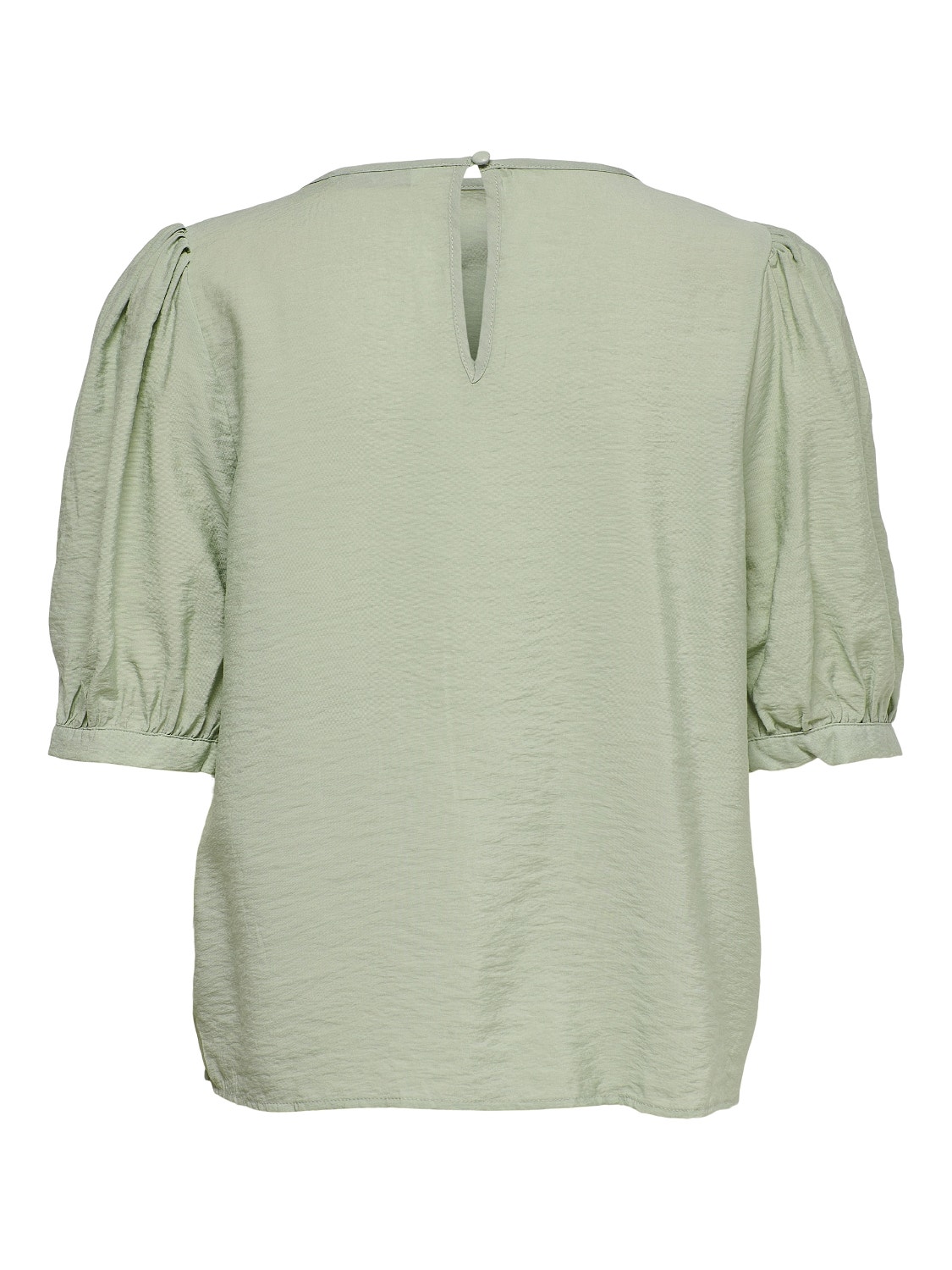 ONLY Tops Regular Fit Col rond Manches bouffantes -Jadeite - 15219685