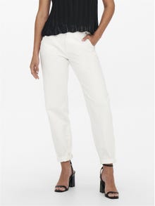 ONLY ONLTroy High Waist Mom Jeans -White - 15219708