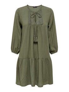 ONLY Mini o-neck dress -Kalamata - 15219922