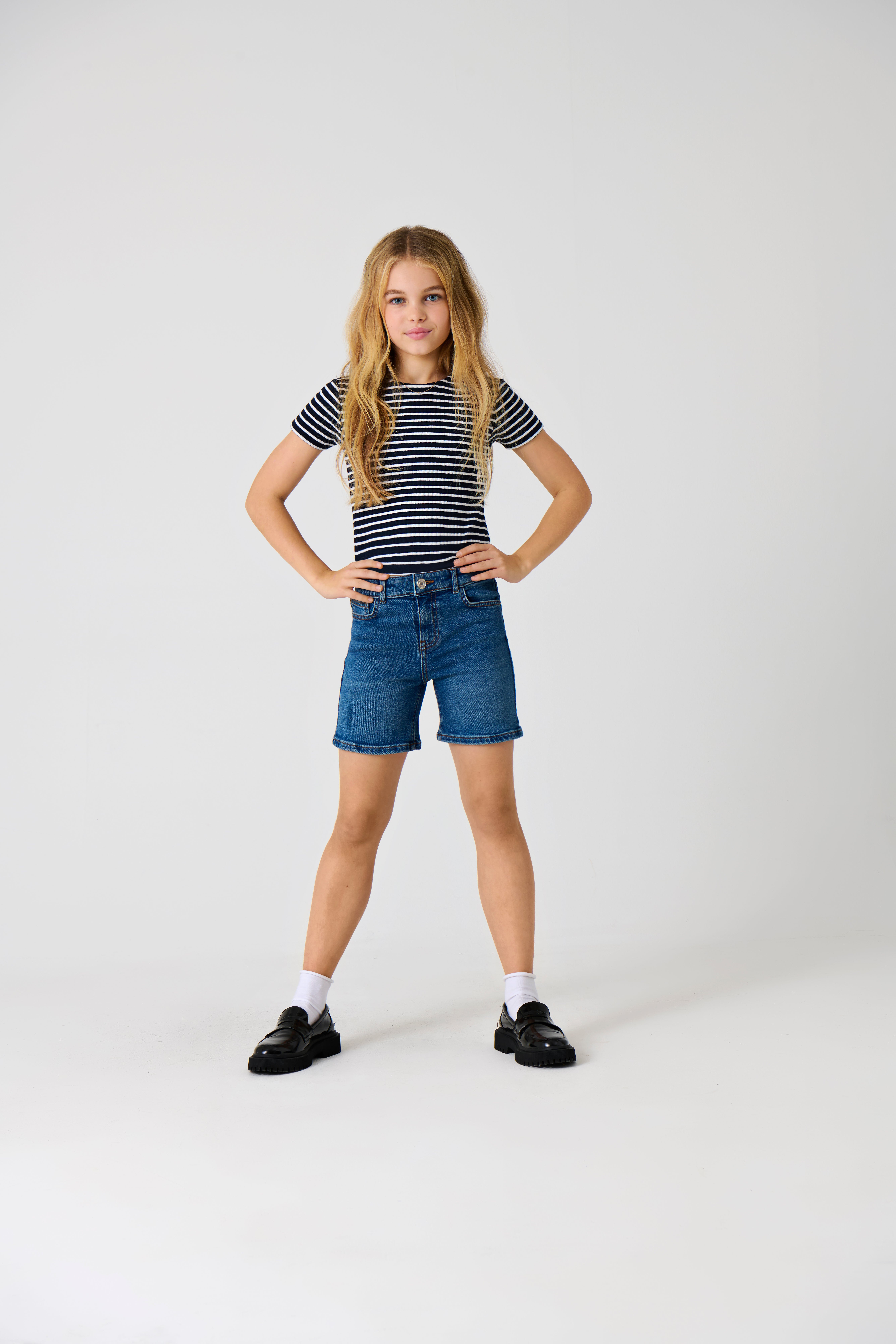 Thumbnail - Kogphine Normal Geschnitten Jeans-shorts