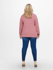 ONLY Curvy Knitted Pullover -Dusty Rose - 15220491