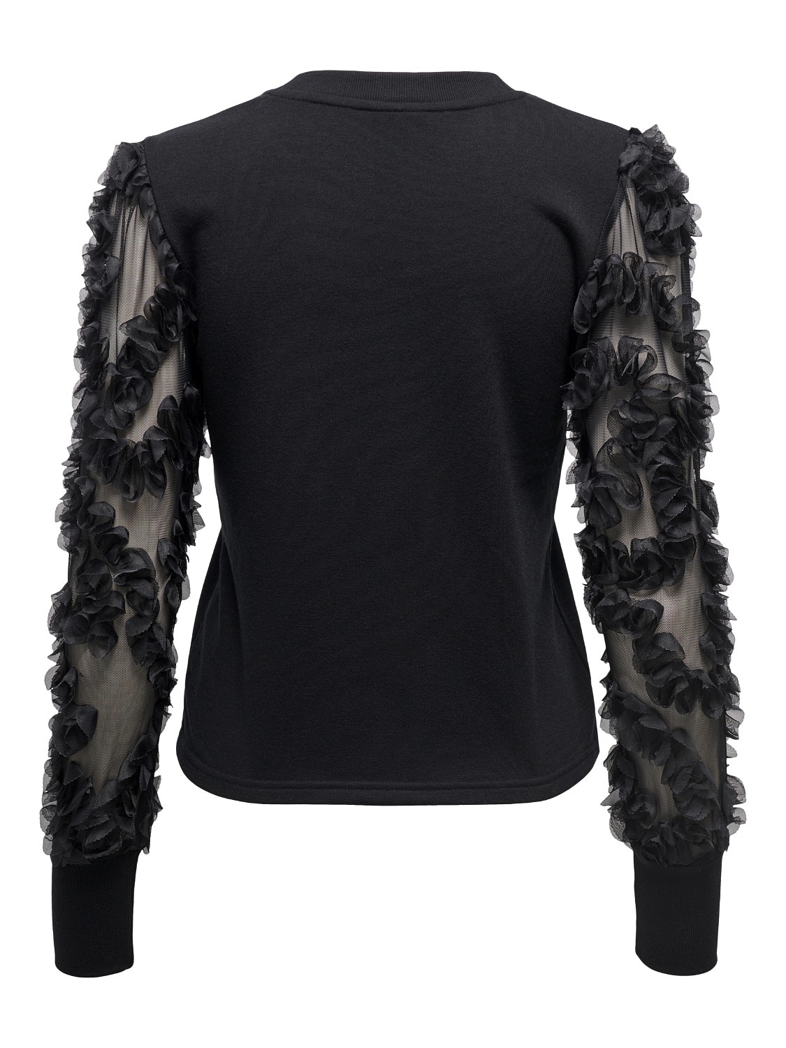 ONLY Detailreiches Sweatshirt -Black - 15220558