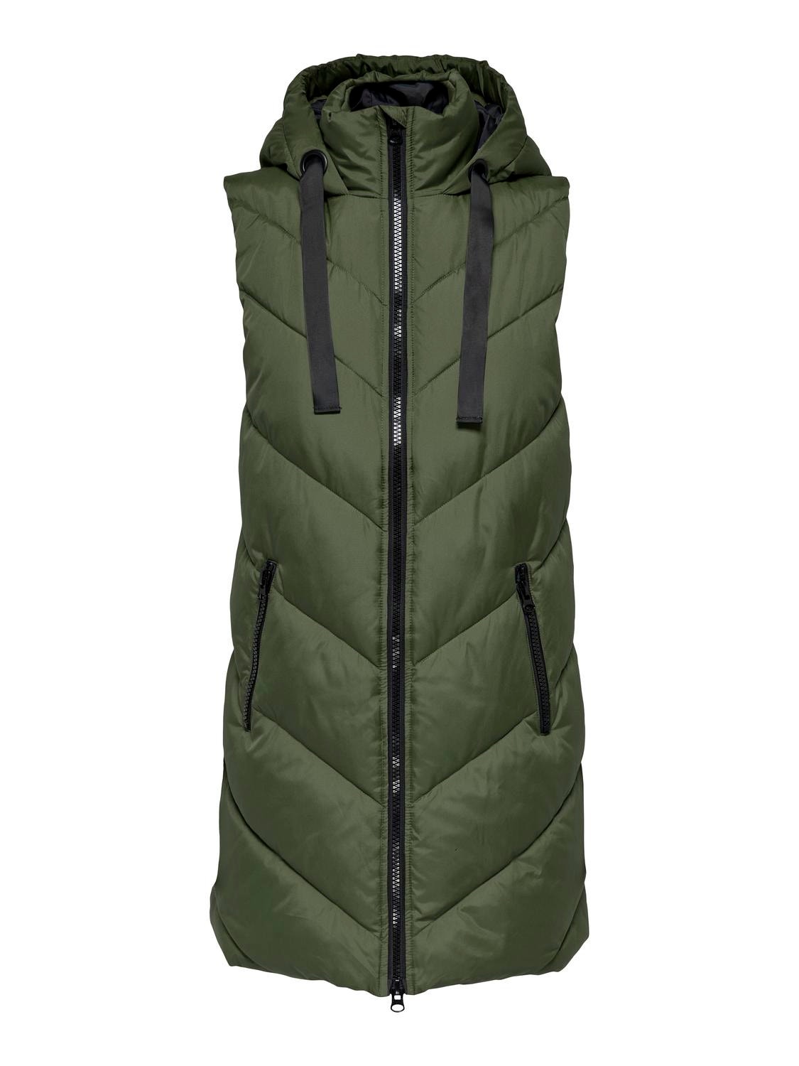 ONLY Rembourré Gilet -Forest Night - 15220630