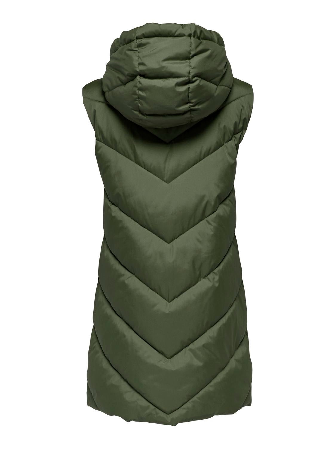 Green vest 2025 with hood