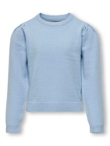 ONLY Pull-overs Regular Fit Col rond Poignets côtelés Manches bouffantes -Angel Falls - 15220760