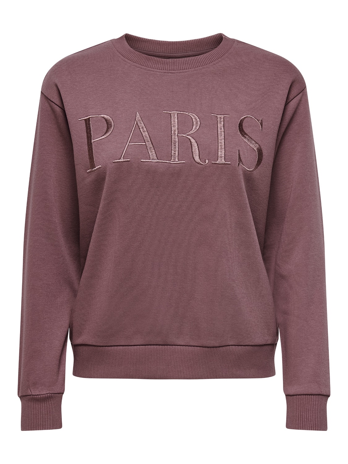 ONLY Texte Sweat-shirt -Rose Brown - 15221015