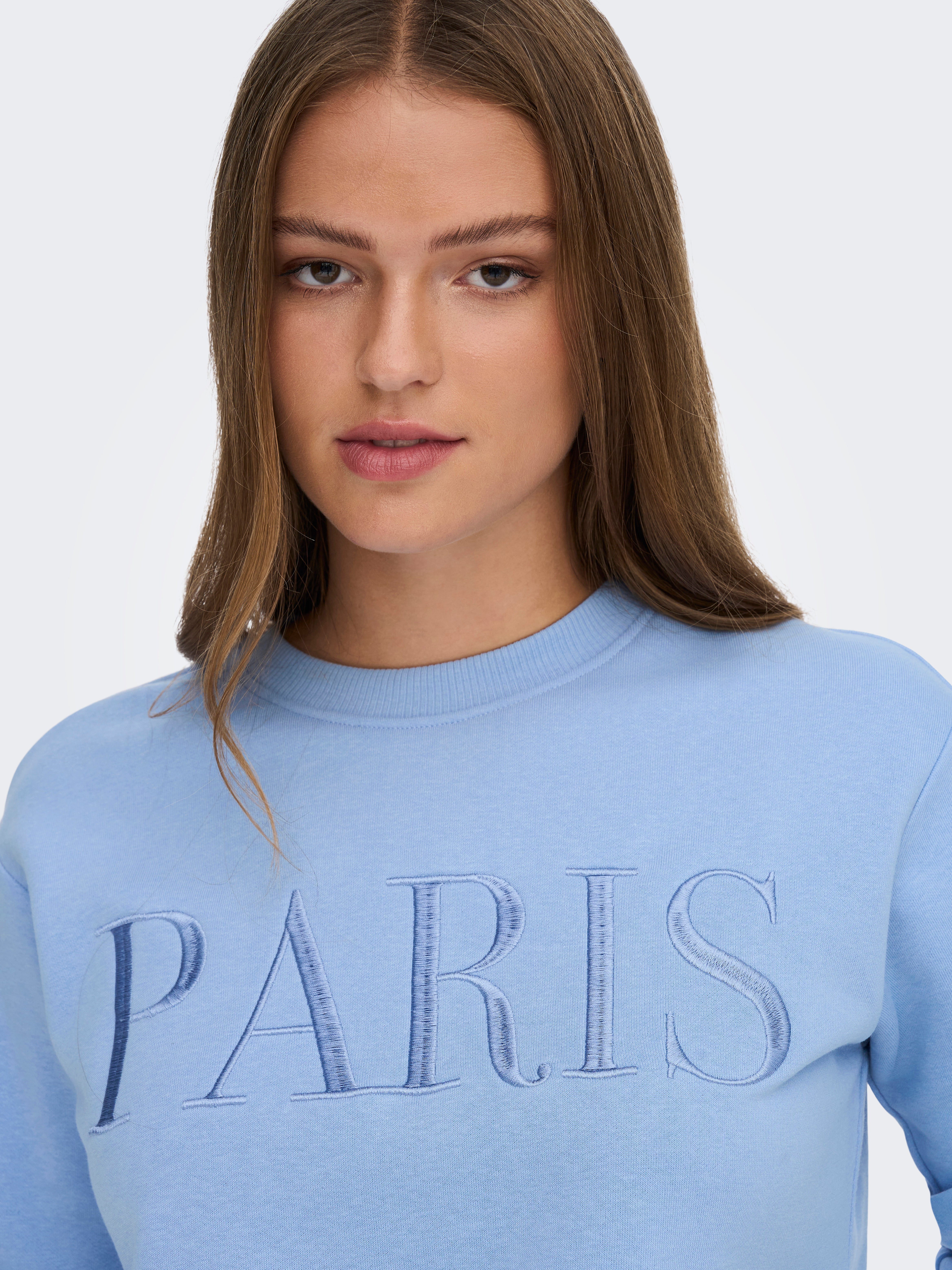 Blauw sweatshirt discount