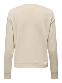ONLY Statement sweatshirt -Whitecap Gray - 15221015
