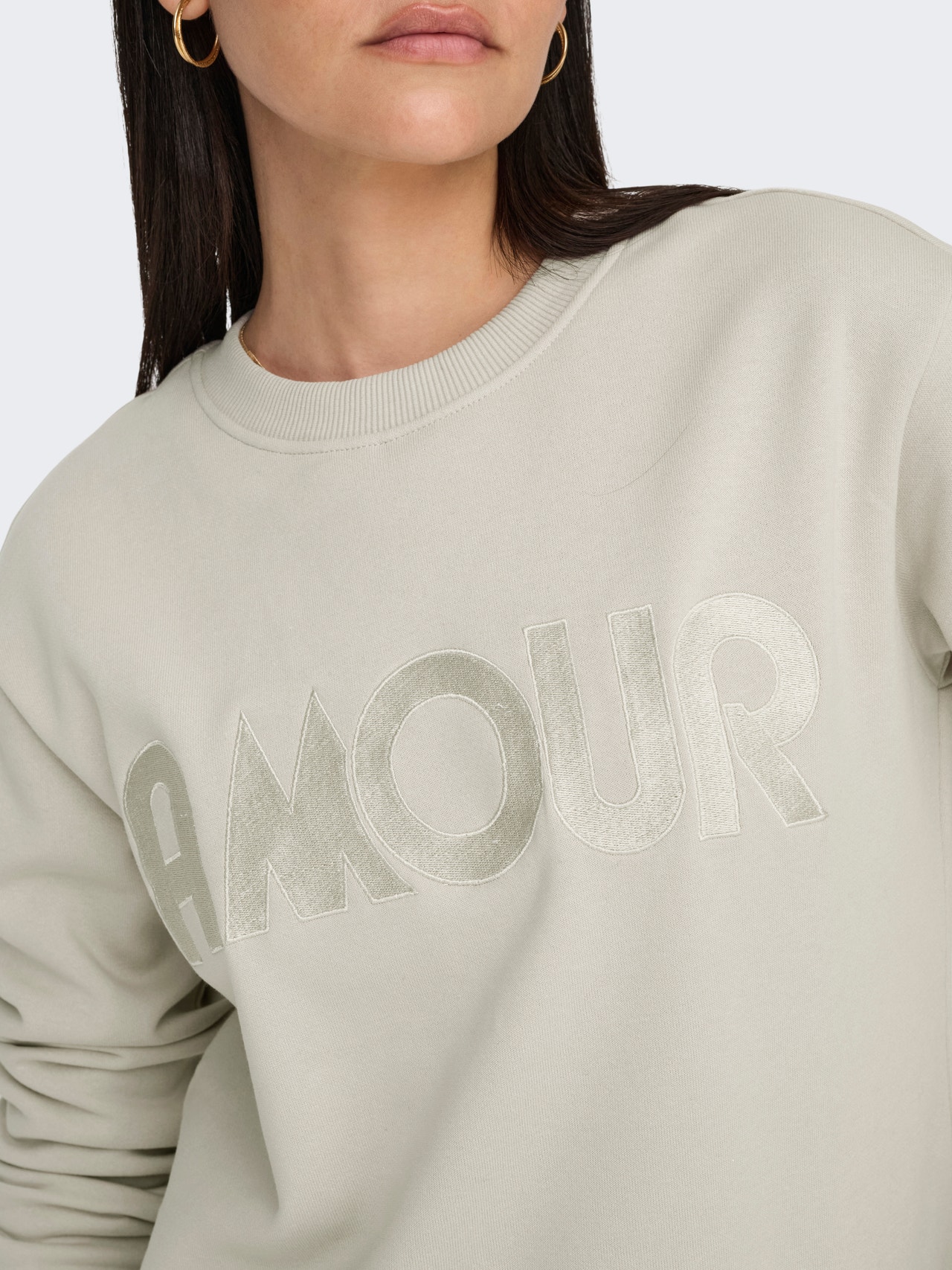 ONLY JDYPARIS Sweatshirt -Peyote - 15221015