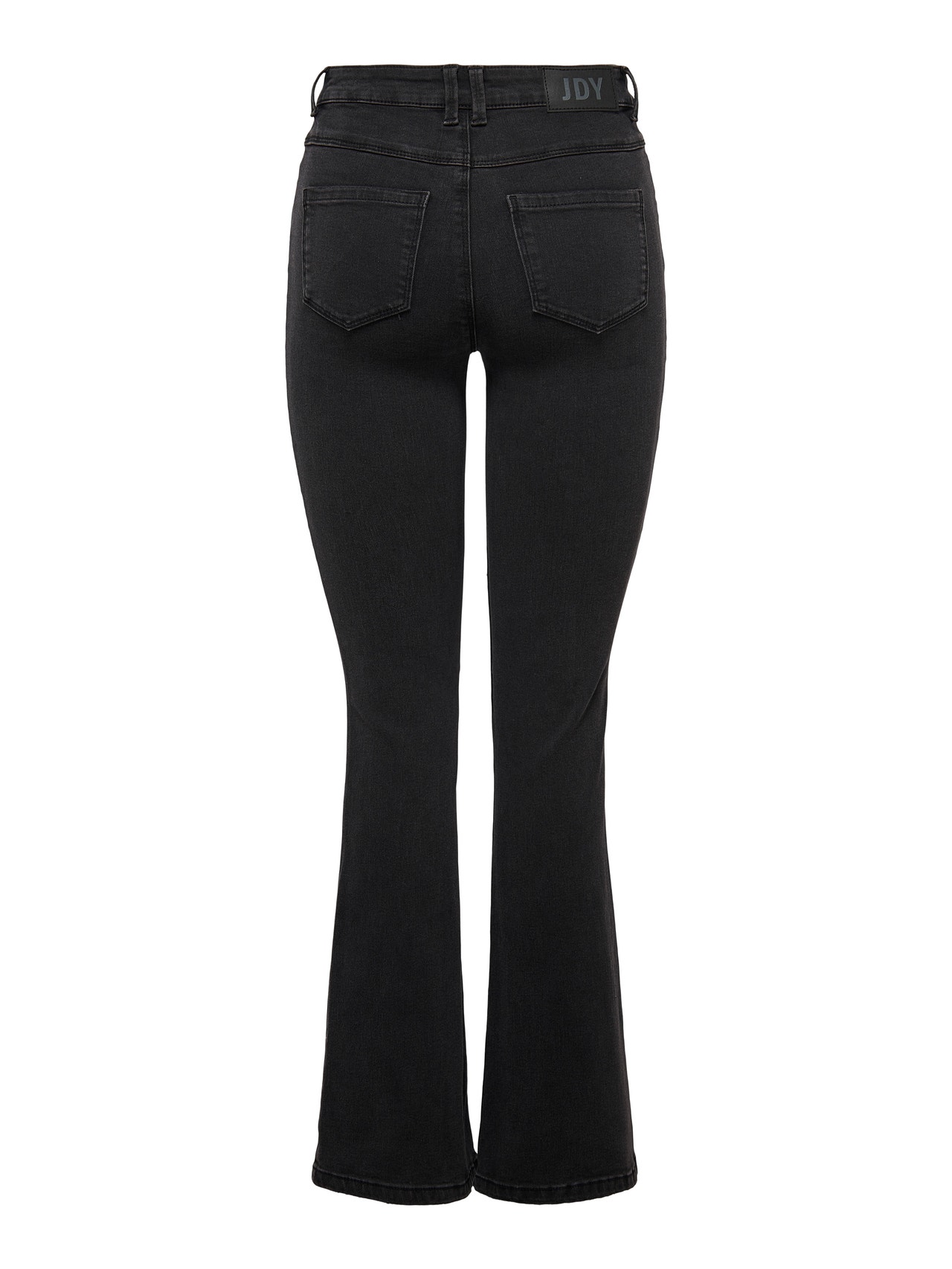 ONLY Flared Fit High waist Jeans -Dark Grey Denim - 15221030