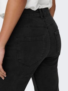 ONLY Jeans Flared Fit Taille haute -Dark Grey Denim - 15221030