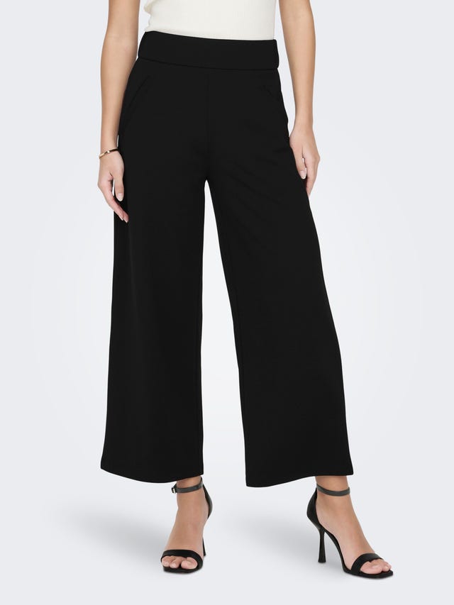 ONLY Wide Leg Fit Mid waist Trousers - 15221060