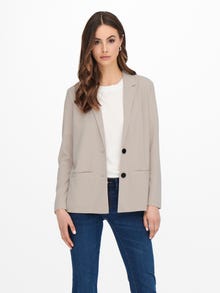 ONLY Regular Fit Reverse Blazer -Chateau Gray - 15221235