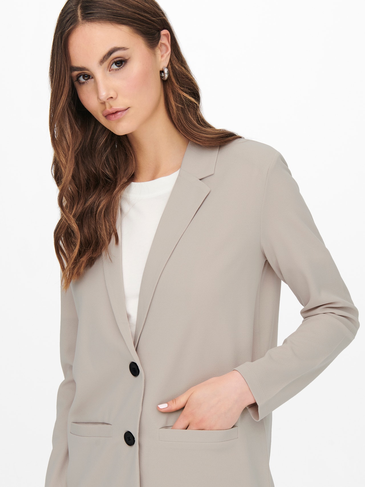 ONLY Blazer with buttons -Chateau Gray - 15221235