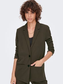 ONLY Blazer with buttons -Chocolate Brown - 15221235