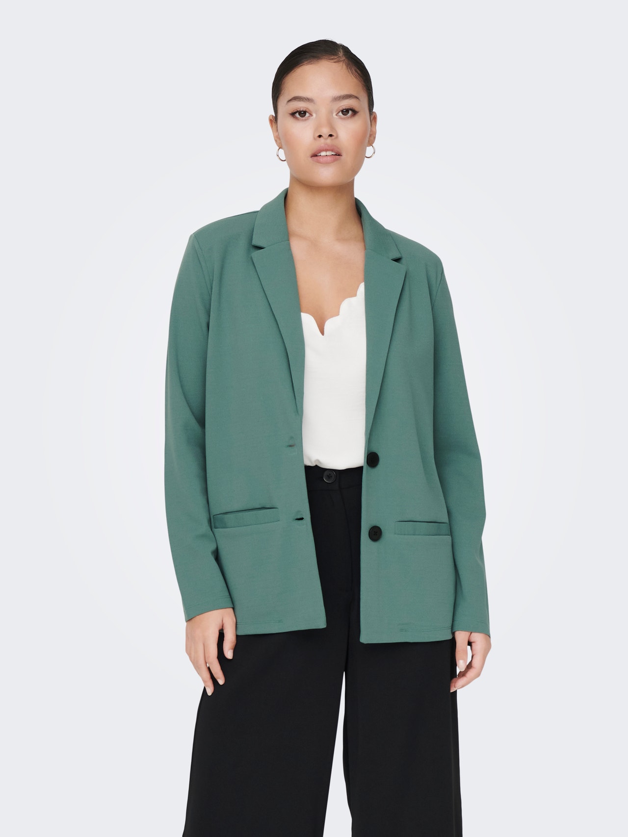ONLY Blazers Regular Fit Col à revers -North Atlantic - 15221235